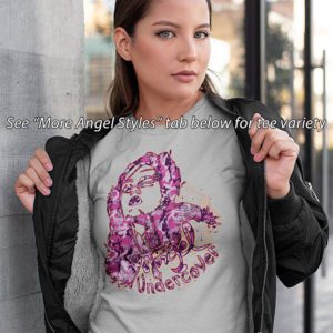 Angel Undercover Pink Camo – Regular Tee