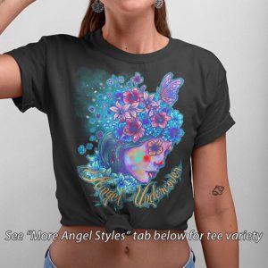 Angel Undercover Flower – Regular Tee
