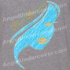 Angel Undercover Blue Sketch – Regular Tee - Image 2
