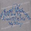 Angel Undercover Halo Off Blue Camo – Regular Tee - Image 2