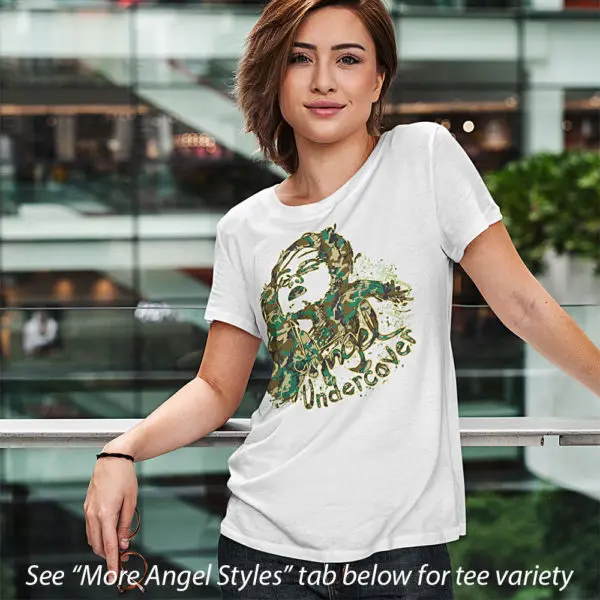 Angel Undercover Camo –  Regular Tee - Image 6