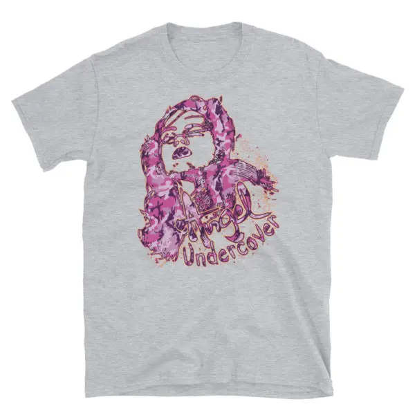 Angel Undercover Pink Camo – Regular Tee - Image 8