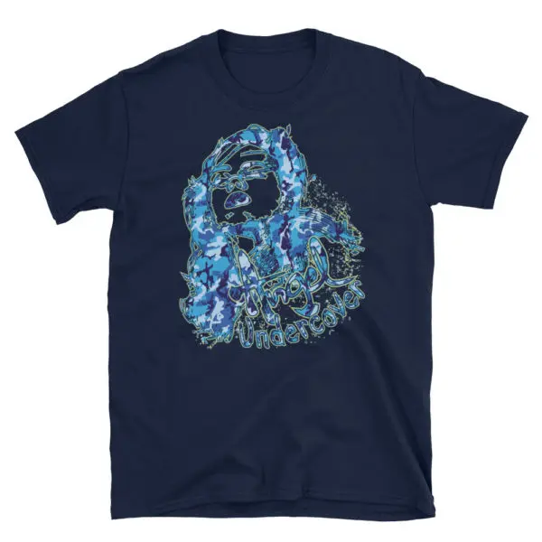 Angel Undercover Blue Camo – Regular Tee - Image 5