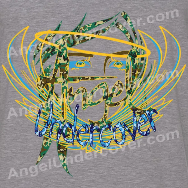 Angel Undercover Eyes Spy  – Regular Tee - Image 2