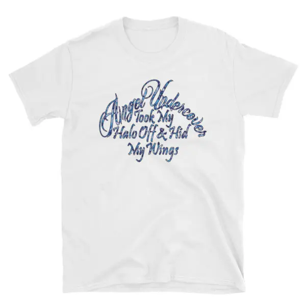 Angel Undercover Halo Off Blue Camo – Regular Tee - Image 8