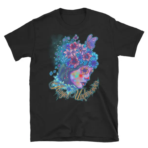 Angel Undercover Flower – Regular Tee - Image 7