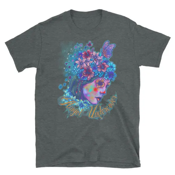 Angel Undercover Flower – Regular Tee - Image 5