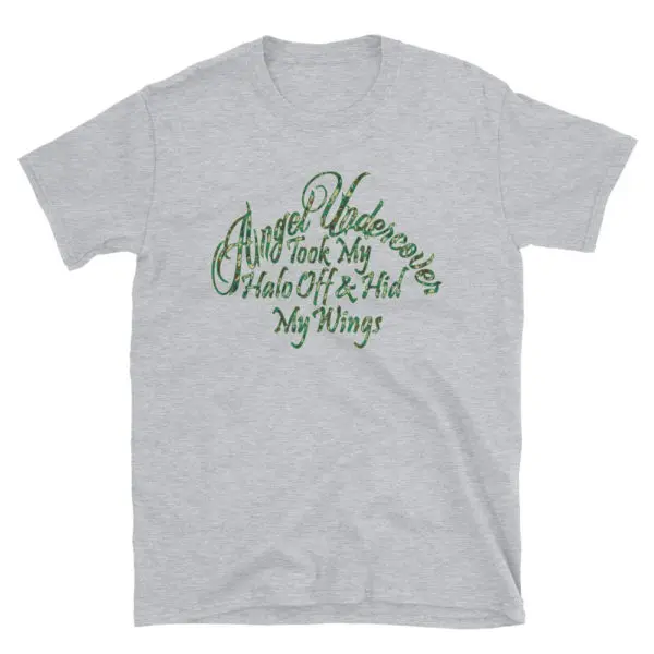 Angel Undercover Halo Off  Camo – Regular Tee - Image 7