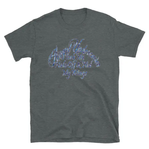 Angel Undercover Halo Off Blue Camo – Regular Tee - Image 5