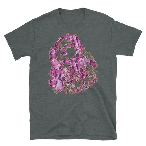 Angel Undercover Pink Camo – Regular Tee - Image 4